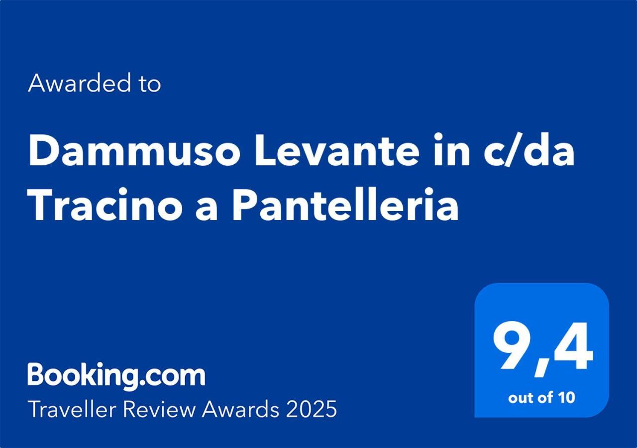 Dammuso Levante In C/Da Tracino A Pantelleria Kamma 외부 사진